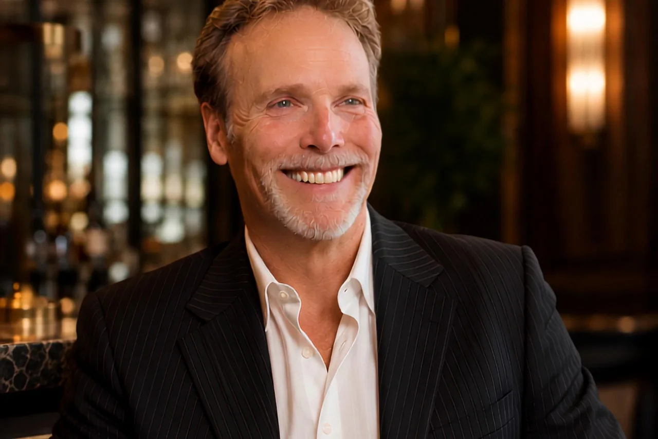 Portrait of Howard Anderson in a lounge